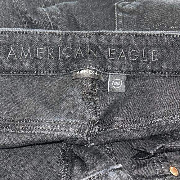 Mens. American Eagle Airflex Black Distressed Jeana Size 31 - Picture 11 of 14